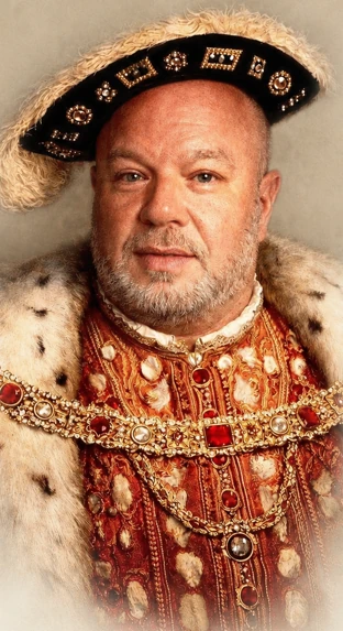 The White Hart owner dressed as Henry VIII