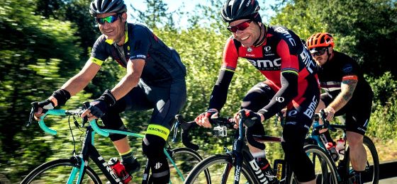 free hot drinks for our cycling sportsmen